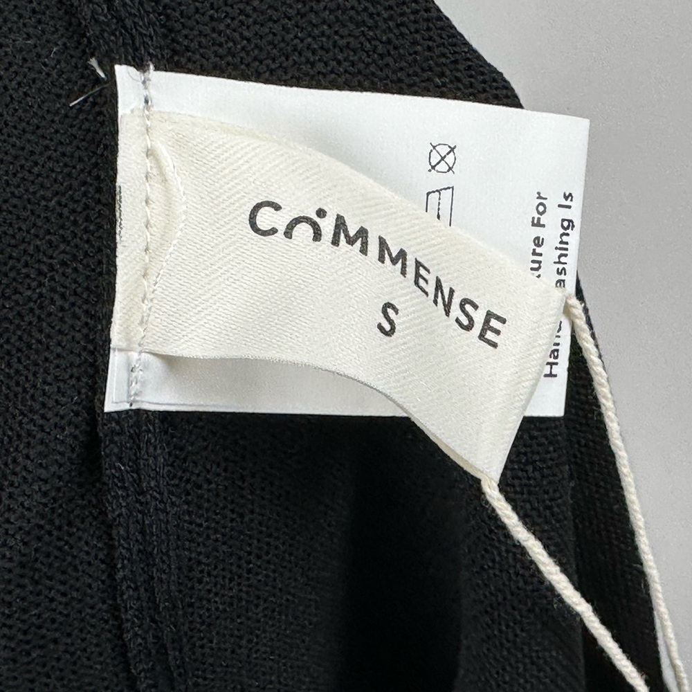 Commense Women's Knitted Monochrome Sleeveless Dress - Picture 5 of 7